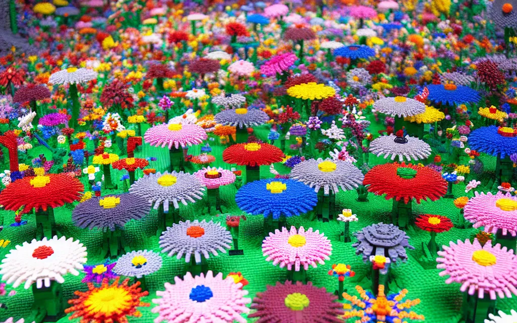Ontdek de Betoverende Wereld van Lego Bloemen