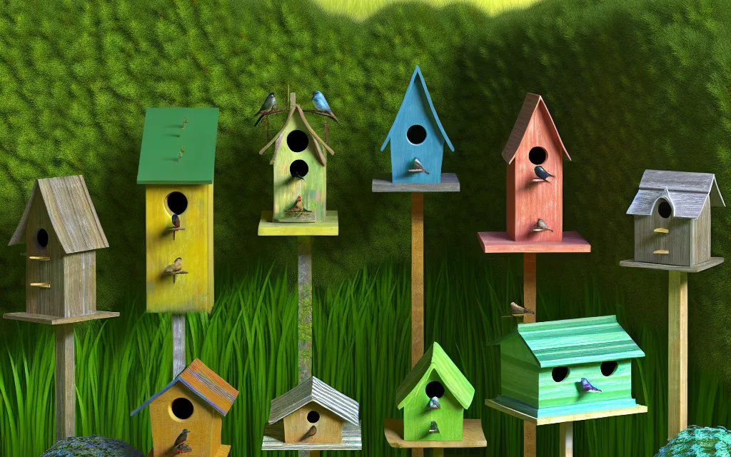 Ontdek de perfecte vogelhuisjes voor jouw tuin!