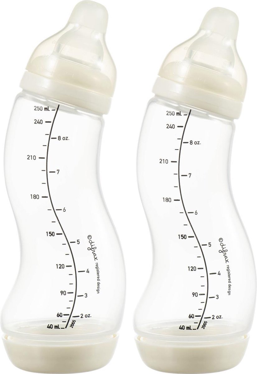 Difrax Babyfles 250 ml – Anti-Koliek